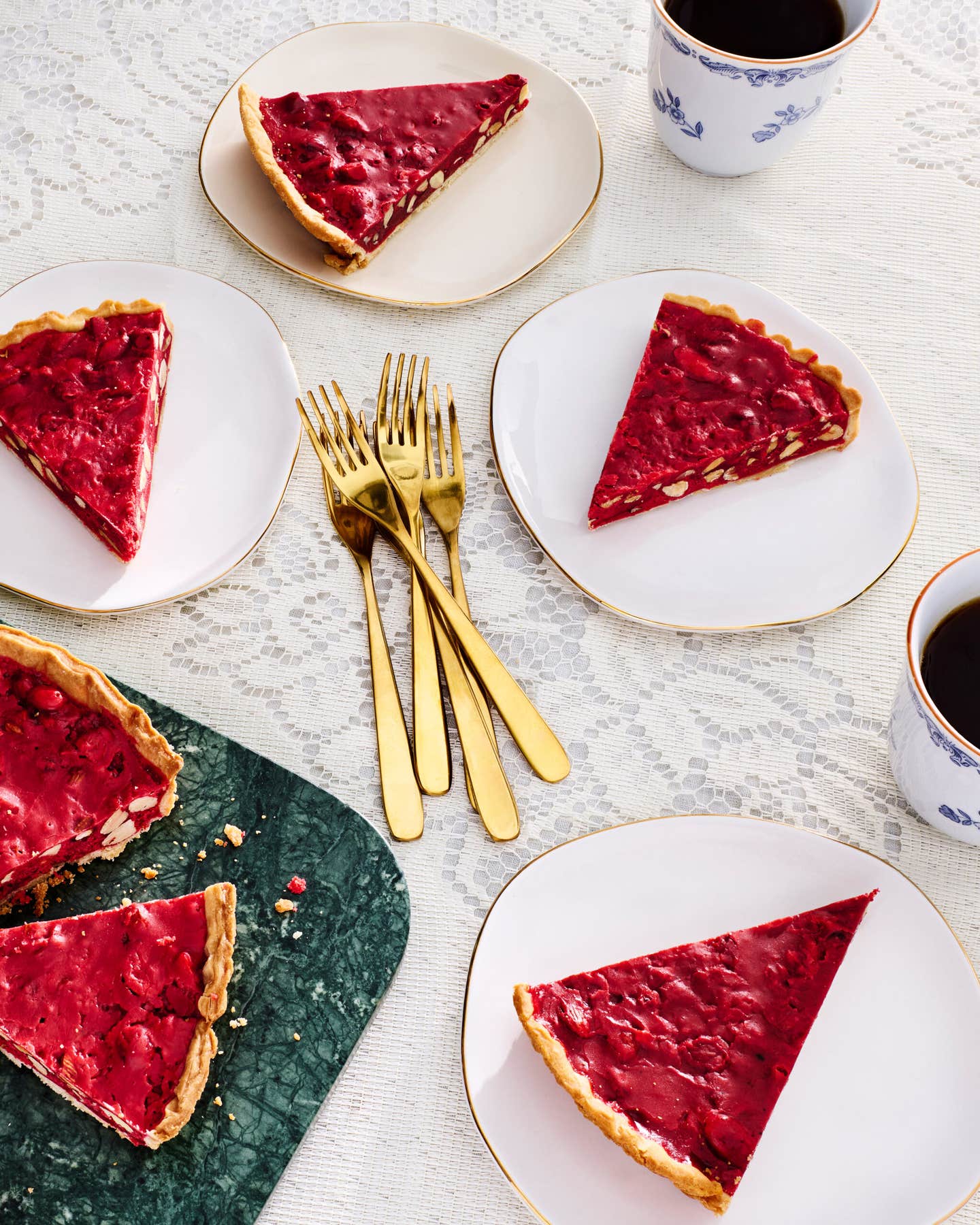 Tarte aux Pralines Roses