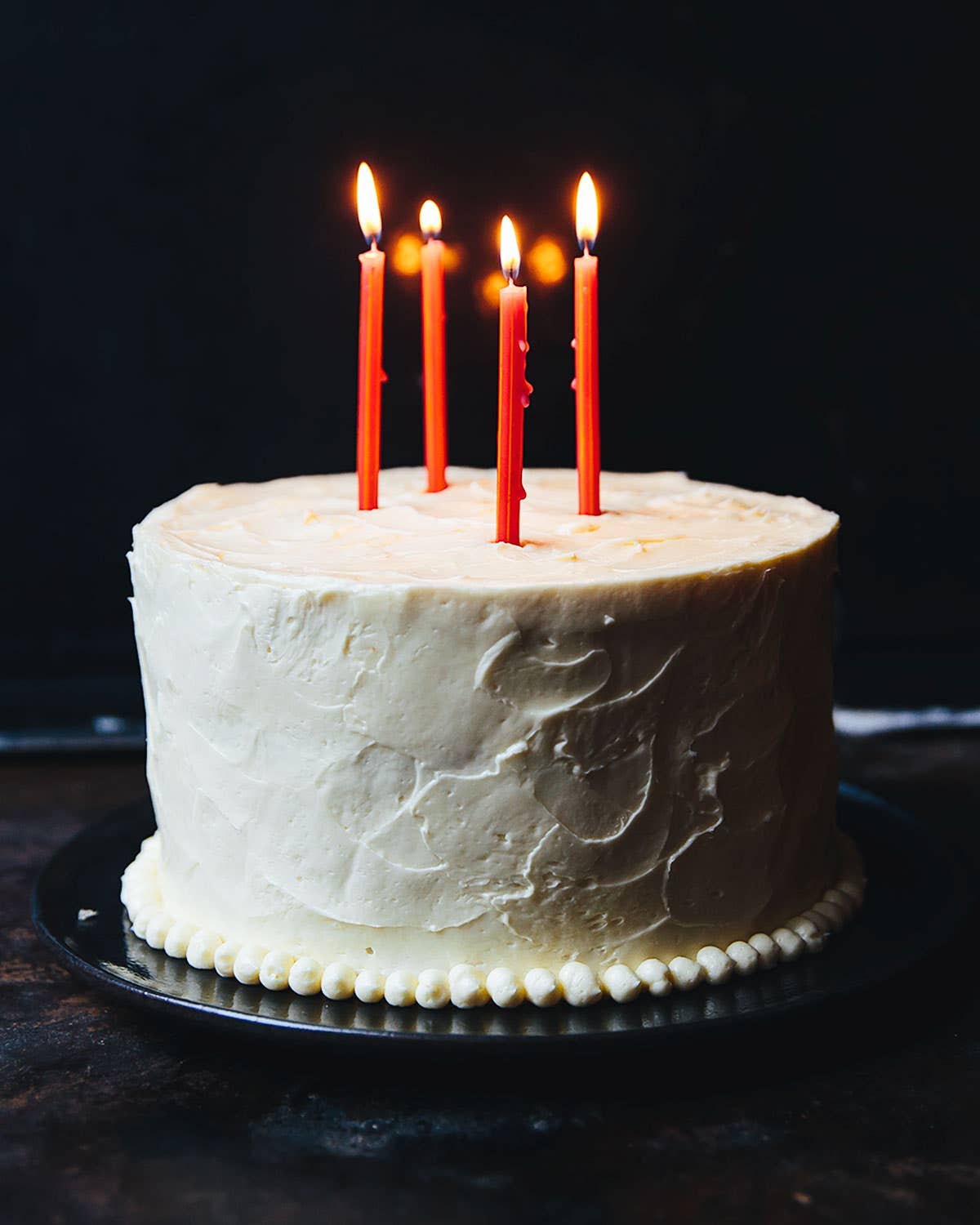 A classic white cake recipe with a foolproof frosting.