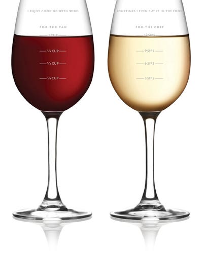 Measuring Wine Glass