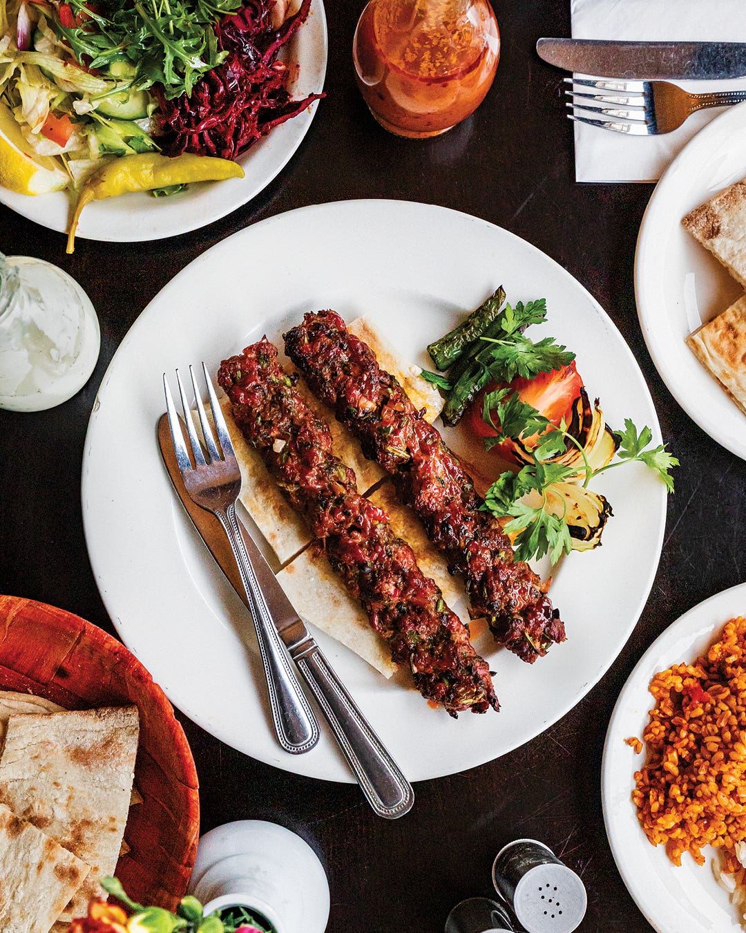 Adana Kebabs (Turkish-Style Ground Lamb Skewers)