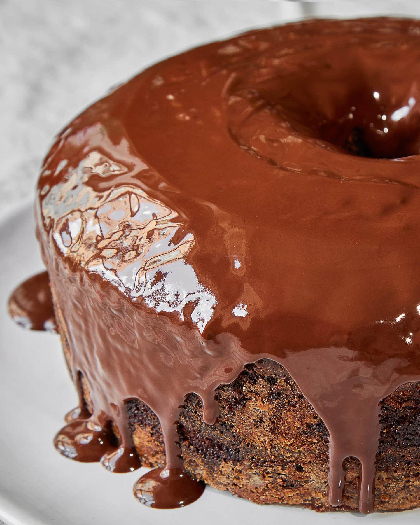 Chocolate and Honey Swirl Cake