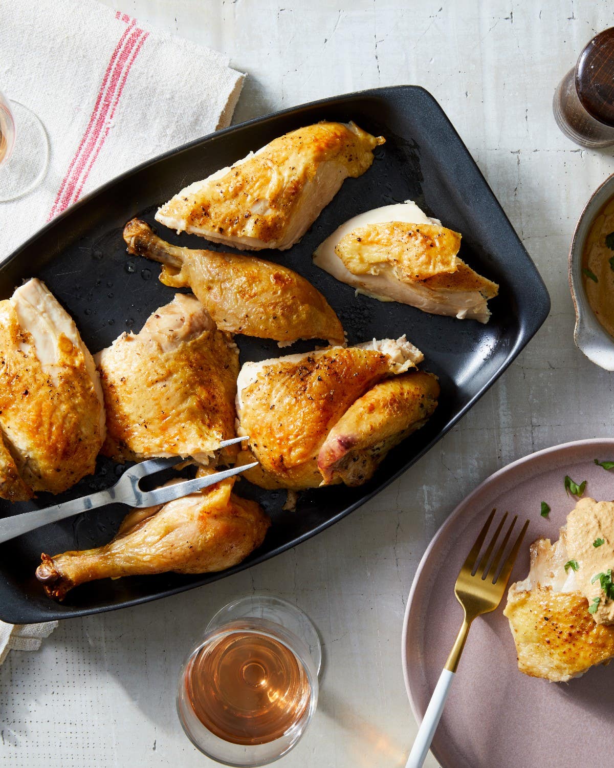 Georgian Walnut Roast Chicken Recipe