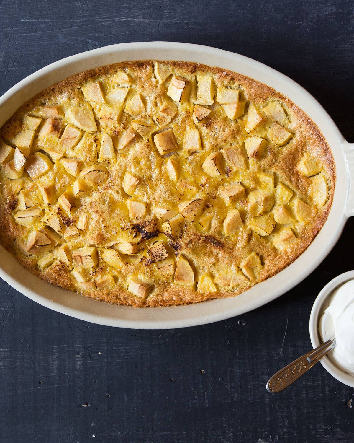 Baked Apple Terrine with Calvados